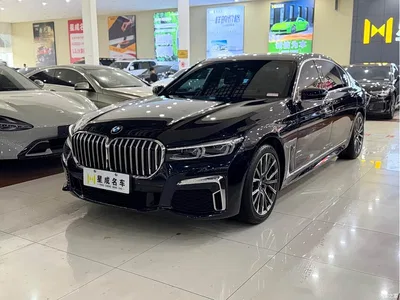 2021 BMW 7 Series Model 730Li M Sport Package, фото 1, лот 10238492