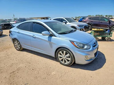 2012 HYUNDAI ACCENT GLS, фото 4, лот 10749340
