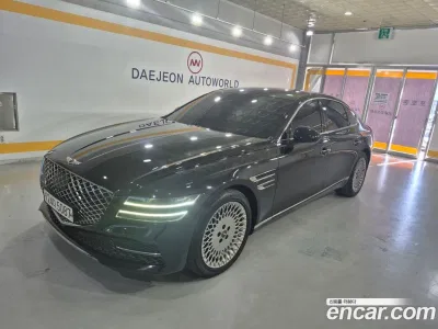 2021 Genesis G80 Gasoline 3.5 Turbo AWD, фото 2, лот 10699968