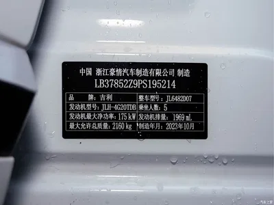 2024 Geely Xingyue L Model 2.0TD High-Power Automatic 2WD Skyline Edition, фото 2, лот 10310144