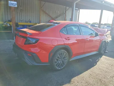 2022 SUBARU WRX GT, фото 3, лот 10567298