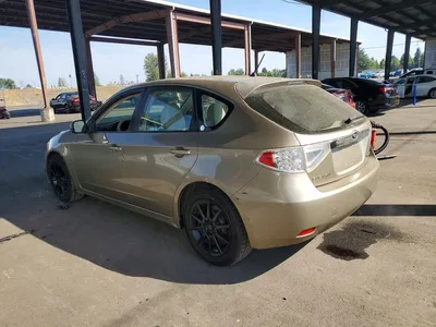 2008 SUBARU IMPREZA 2.5I, фото 2, лот 10885096