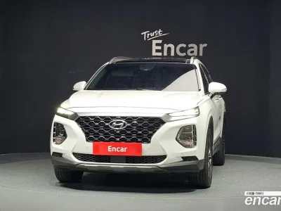 2020 Hyundai Santafe Gasoline 2.0T 2WD, фото 3, лот 10234420