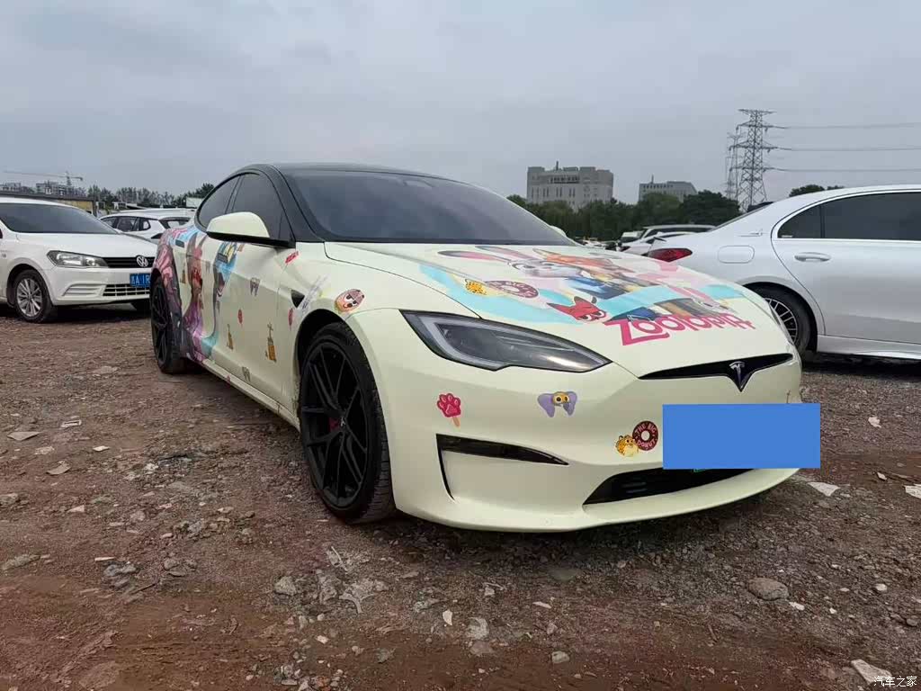 2023 Tesla Model S Tri-motor AWD Plaid, фото 3, лот 11194904
