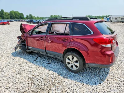 2012 SUBARU OUTBACK 2.5I PREMIUM, фото 2, лот 10567563