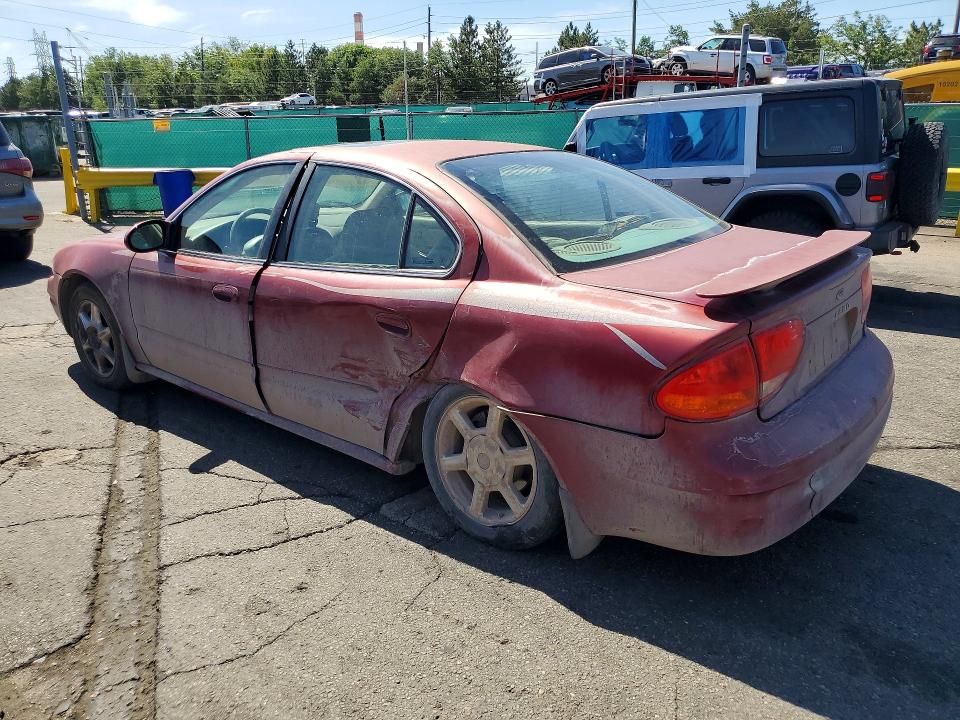 2001 OLDSMOBILE ALERO GLS, фото 2, лот 10969424
