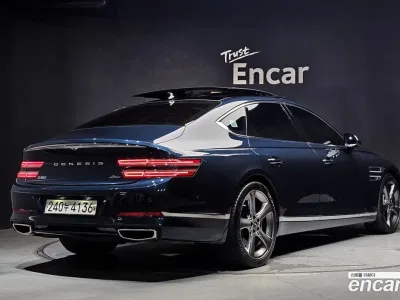 2021 Genesis G80 Gasoline 3.5 Turbo AWD, фото 2, лот 10222856