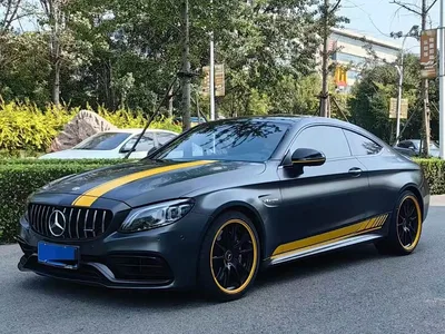 2021 Mercedes-Benz C-Class AMG AMG C 63 Coupe Night Special Edition, фото 1, лот 10829358
