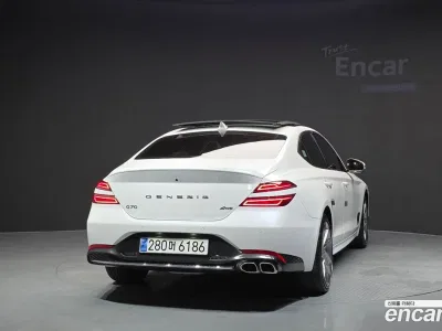 2022 Genesis G70 Gasoline 2.0T 4WD, фото 4, лот 10230243