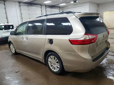 2015 TOYOTA SIENNA XLE 8-PASSENGER, фото 2, лот 10545154