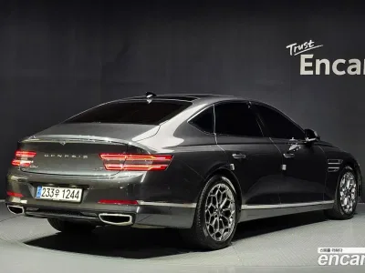 2021 Genesis G80 Gasoline 3.5 Turbo AWD, фото 2, лот 10386747