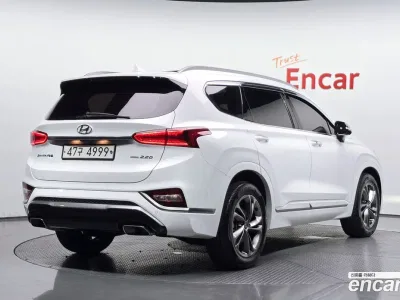 2019 Hyundai Santafe Diesel 2.2 4WD, фото 2, лот 11191815
