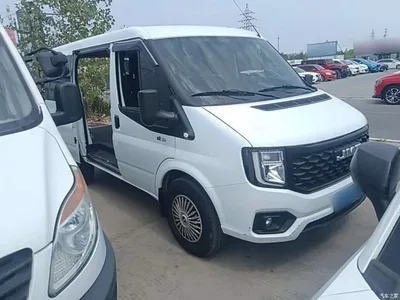 2023 Jiangling JMC Fushun 2.0T Manual Short Wheelbase Low Roof Commercial Multi-purpose Vehicle 6 Seats Dual-opening Tailgate, фото 4, лот 11157133