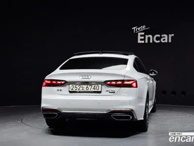 2021 Audi A5 40 TDI Quattro Premium Sportback, фото 3, лот 10094660