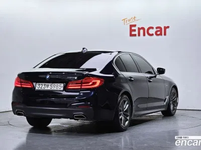 2018 BMW 5-Series 520d M Sport Package Plus, фото 1, лот 10050144
