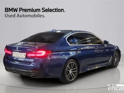 2021 BMW 5-Series 523d M Sport, фото 2, лот 10133508
