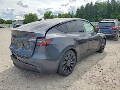 2022 TESLA MODEL Y, фото 3, лот 10853689