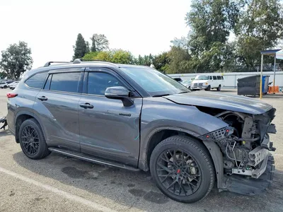 2022 TOYOTA HIGHLANDER HYBRID XLE, фото 4, лот 10905362