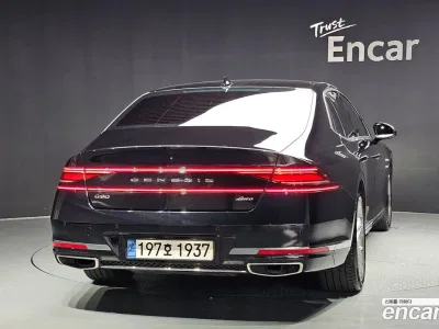 2022 Genesis G90 Gasoline 3.5 Turbo AWD, фото 3, лот 10047418