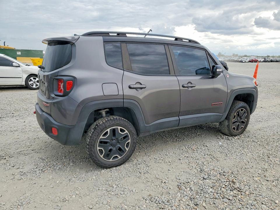 2016 JEEP RENEGADE TRAILHAWK, фото 3, лот 11186890