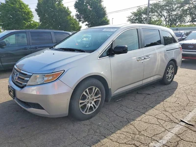 2012 HONDA ODYSSEY EXL, фото 1, лот 10688042