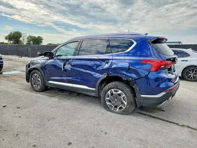 2023 HYUNDAI SANTA FE BLUE, фото 2, лот 10747182
