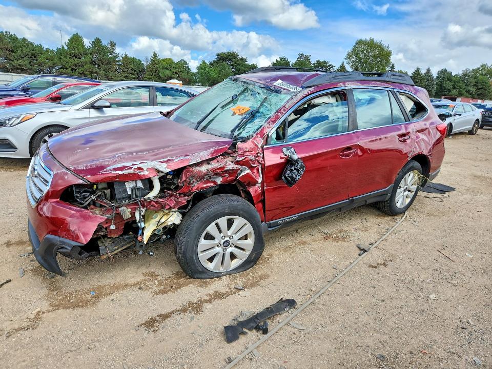 2017 SUBARU OUTBACK 2.5I, фото 1, лот 11209238