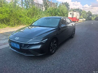 2023 Hyundai Elantra Model 1.5L CVT LUX Premium Edition, фото 2, лот 10374112