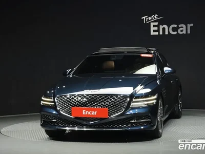 2022 Genesis G80 Gasoline 3.5 Turbo AWD, фото 2, лот 10840991