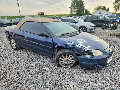 2002 CHRYSLER SEBRING LXI, фото 4, лот 10970656