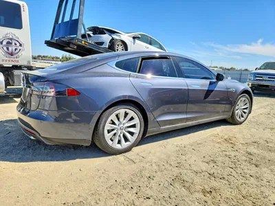 2015 TESLA MODEL S 85, фото 3, лот 10858116