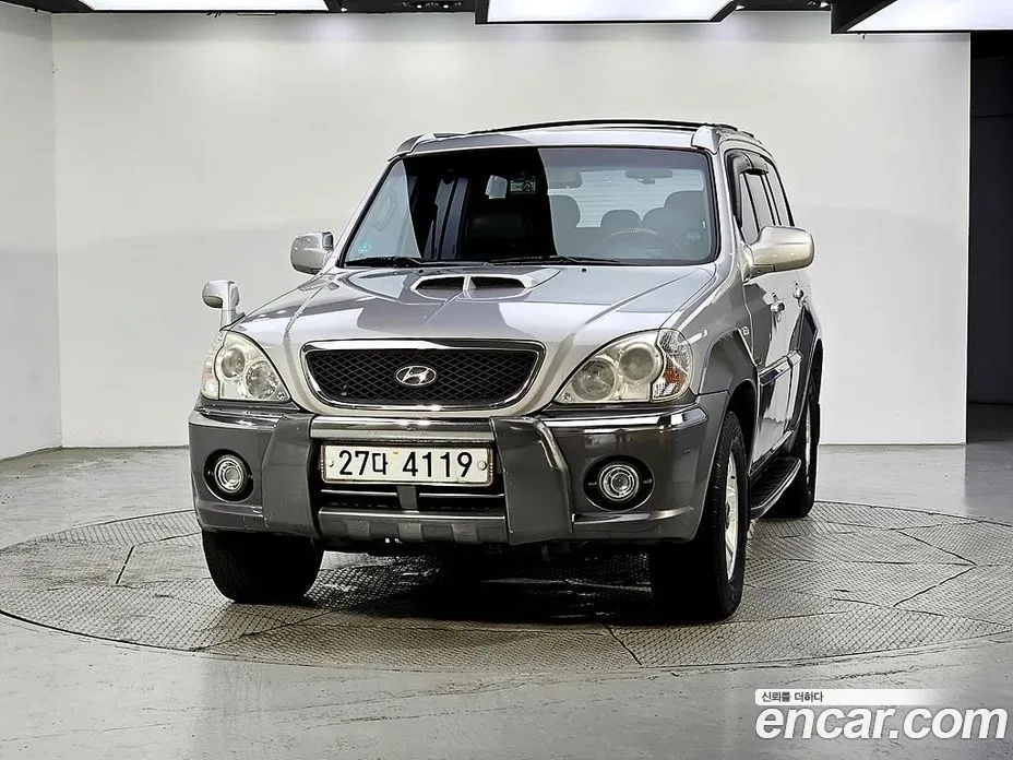 2003 Hyundai Terracan 4WD JX290 Gold, фото 2, лот 10138981