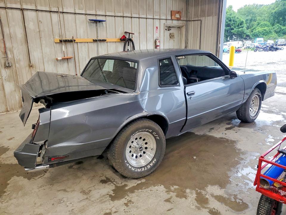 1986 CHEVROLET MONTE CARLO, фото 3, лот 10976628