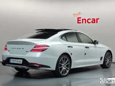 2021 Genesis G70 Gasoline 3.3T 4WD, фото 2, лот 10382697