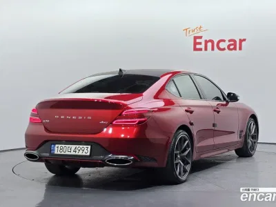 2021 Genesis G70 Gasoline 3.3T 4WD, фото 1, лот 10037722