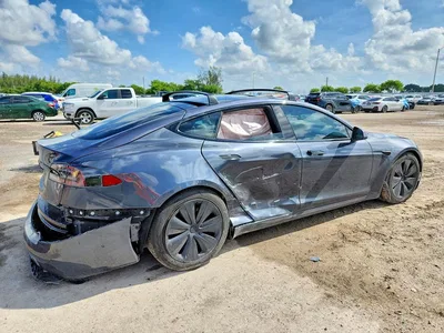2021 TESLA MODEL S, фото 3, лот 10854376