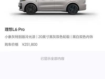 2024 Li Auto L6 Pro, фото 2, лот 11537941