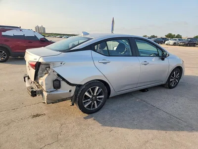 2021 NISSAN VERSA SV, фото 3, лот 10740489