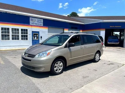 2004 TOYOTA SIENNA CE, фото 1, лот 10557321