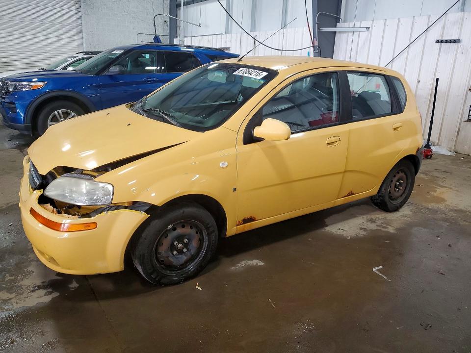 2007 CHEVROLET AVEO BASE, фото 1, лот 10729516