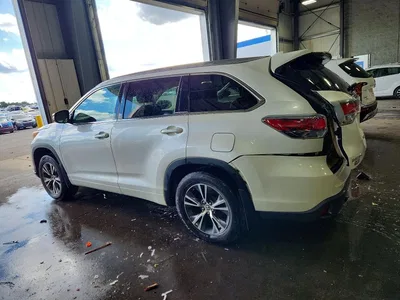 2016 TOYOTA HIGHLANDER XLE, фото 2, лот 10501619