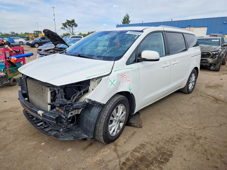 2016 KIA SEDONA LX, фото 1, лот 11207414