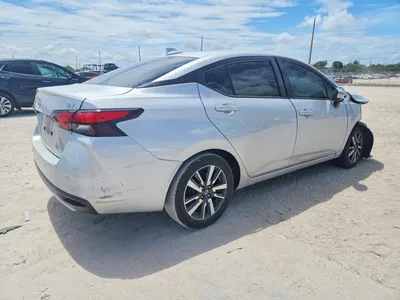 2021 NISSAN VERSA SV, фото 3, лот 10734236