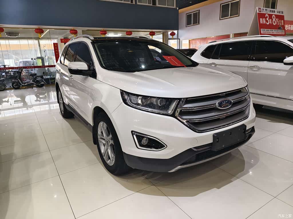 2018 Ford Edge EcoBoost 245 FWD Luxury 7-seater China V, фото 3, лот 11227226