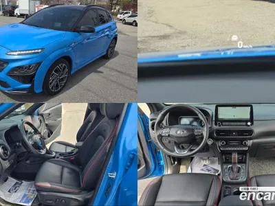 2021 Hyundai Kona Gasoline 1.6 Turbo 4WD, фото 1, лот 10136642
