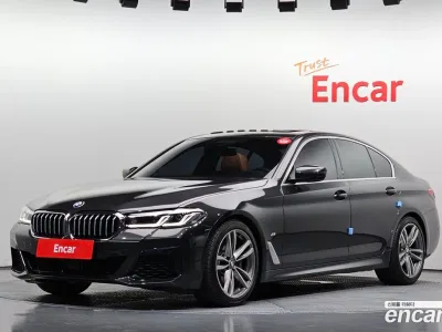 2021 BMW 5-Series 520i M Sport, фото 1, лот 10568034
