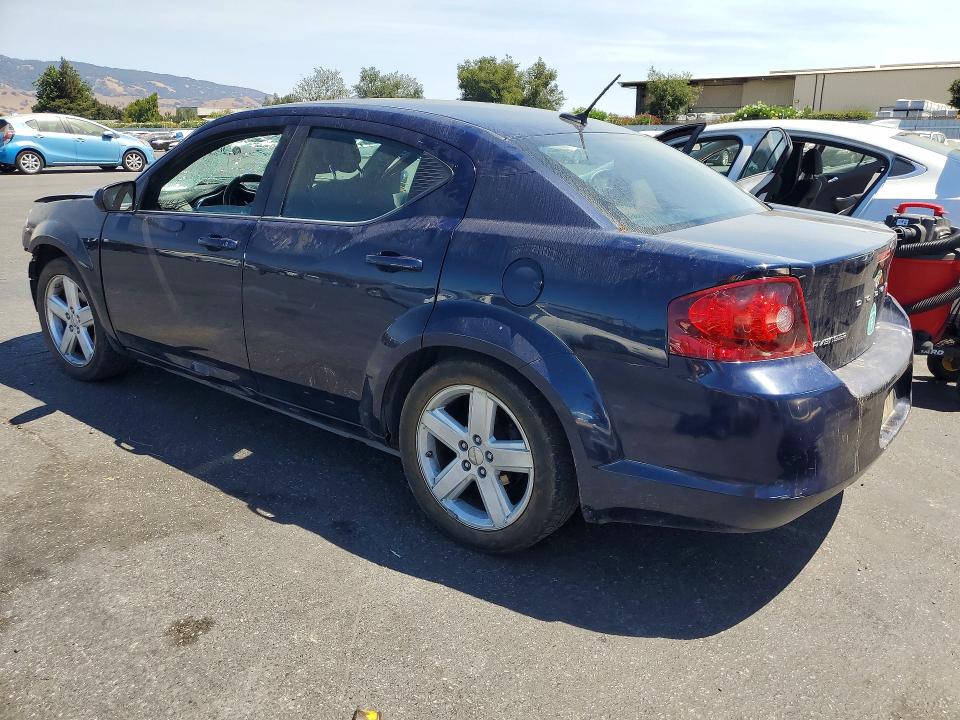 2013 DODGE AVENGER SXT, фото 2, лот 10806454