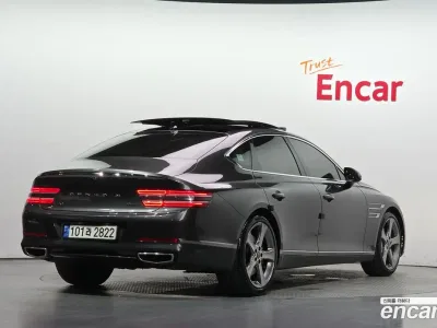 2022 Genesis G80 Gasoline 3.5 Turbo AWD, фото 2, лот 10180673