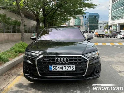 2023 Audi A8 55 TFSI Quattro LWB, фото 2, лот 10133916