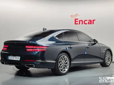 2022 Genesis G80 Gasoline 3.5 Turbo 2WD, фото 2, лот 11533401